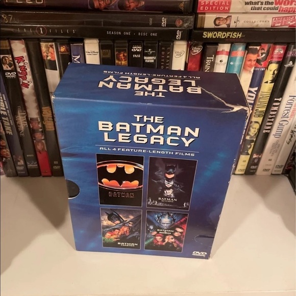 The Batman Legacy 4- DVD Movies (Box Set) 1 NEW - Picture 5 of 5